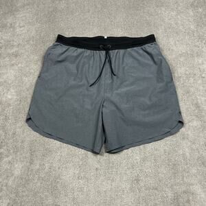 Greyson Shorts Mens XL Gray Lined Compression Running Athletic Active Workout